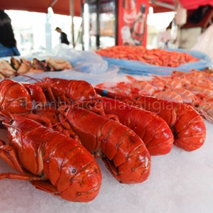 aragoste al Mercato di Bergen