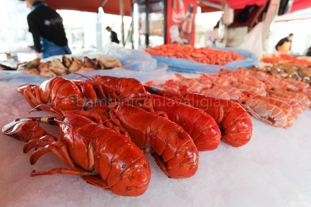 aragoste al Mercato di Bergen