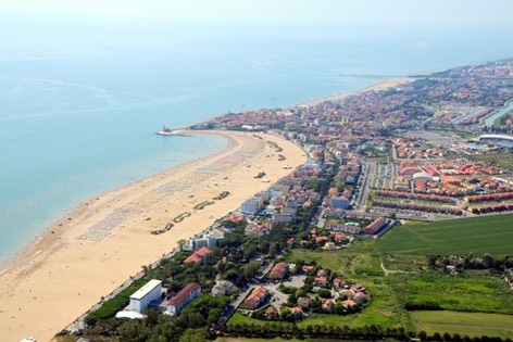 caorle dall'alto