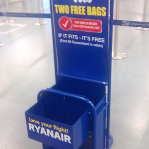 controllo bagaglio ryanair