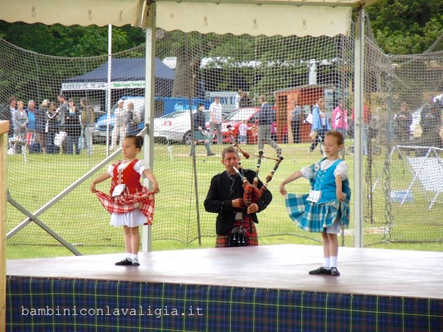gli highlands games in Scozia