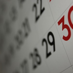 il calendario di viaggio