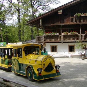 Il trenino a Schonbrunn