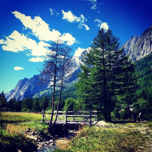 in vacanza in montagna