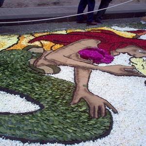 infiorata noto sicilia bambini