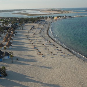 la spiaggia in Tunisia