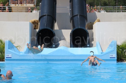 lo scivolo top gun a Istralandia