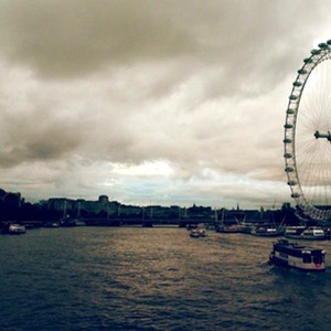 londra tamigi london eye