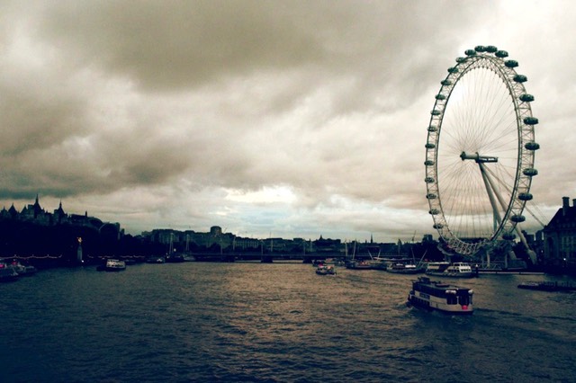 londra tamigi london eye