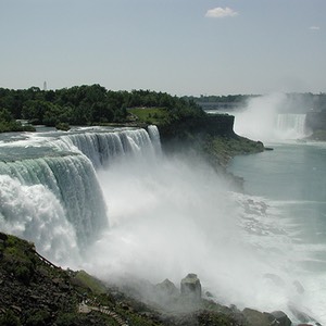 horseshoe falls, cascate Niagara lato canadese