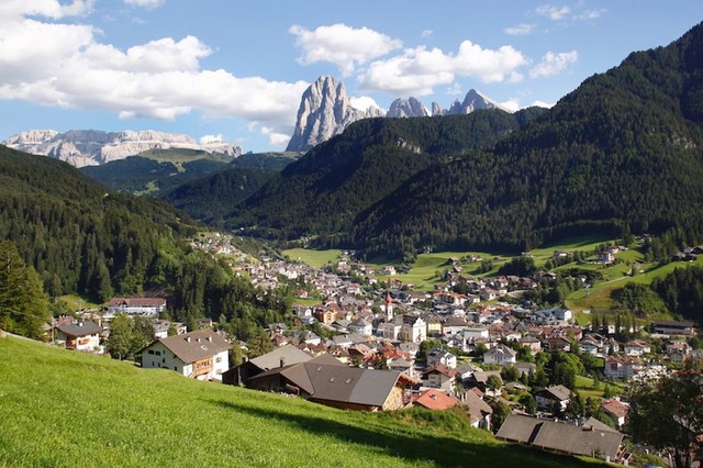 Ortisei in Val Gardena d'estate