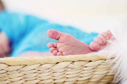 piedini neonato