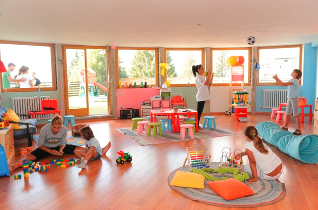 sala giochi bambini hotel montana