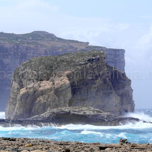 fungus rock sull'isola di Gozo