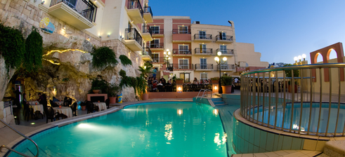 mellieha malta hotel Pergola club family friendly