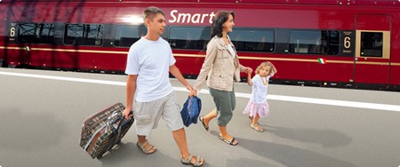 viaggiare in treno con i bambini